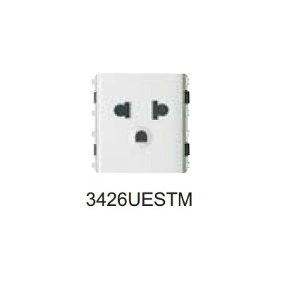 Ổ cắm đơn 3 chấu 3426UESTM_G19