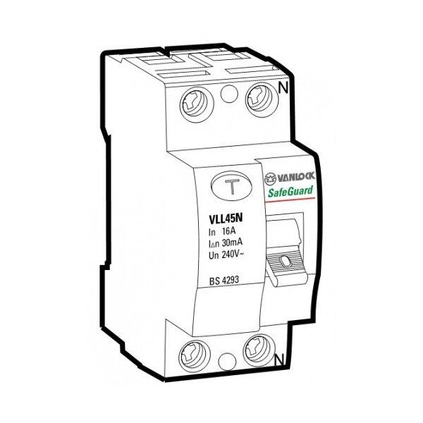 Cầu dao chống dòng rò RCCB VLL45N/2040/030