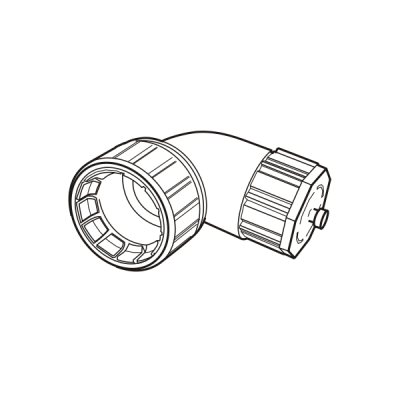Khớp nối ren 90° ống đàn hồi E251C/32