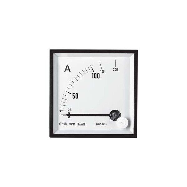Ampe kế 72 x 72 16004